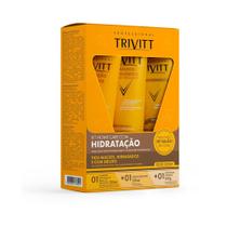 Kit Home Care Trivitt com Hidratação Intensiva Itallian Hairtech (Shampoo + Condicionador + Hidratação)