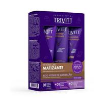 Kit home care trivitt matizante com hidratação intensiva