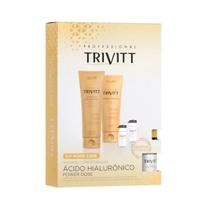 Kit Home Care Trivitt Power Dose - Shampoo 250ml e Condicionador 200ml + 2x Ampola 10ml Kit Home Care Trivitt Power Dose - Shampoo 250ml e Condicionador 200ml + 2x Ampola 10ml