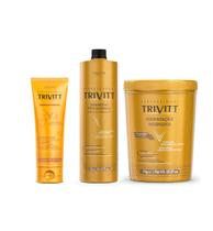 Kit Home Extra Grande - Shampoo 1l / Hidratação 1kg / Condicionador 250g