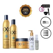 Kit Home -Manutenção Pós-alisamento e Finalizadores-EXO Hair