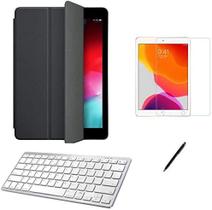 Kit Home Office Capa Smart Case compatível com Galaxy Tab S10 Fe S9 Fe S9 11 Pol Cor Preto Caneta e Teclado Preto Kit Home Office Capa Smart Case compatível com Galaxy Tab S10 Fe S9 Fe S9 11 Pol Cor Preto Caneta e Teclado Preto