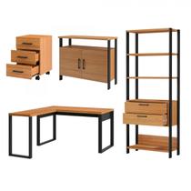 Kit Home Office Industrial Dalla Costa