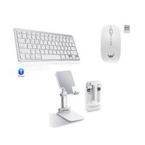 Kit Home Office Para tablet Pad 5 11 + Can Touch Branco