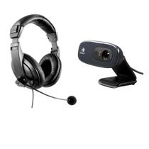 Kit Home Office - Web Cam + Headset
