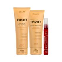 Kit Home Shampoo Condicionador E Blinda Fios Trivitt