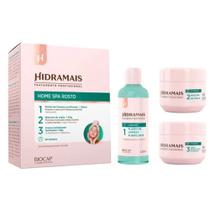 Kit Home Spa Facial Tônico Mascara e Creme Hidramais