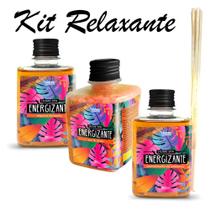 Kit Home SPA Yantra c/ Aromatizador Varetas + Sais de Banho + Espuma de Banho