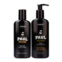 Kit Homem Tradicional Cabelo E Barba Shampoo E Balm Linha