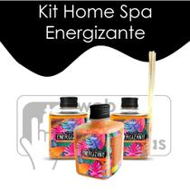 Kit HomeSpa - Energizante (Espuma/Sais de banho/Aromatizador)