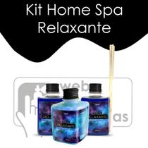 Kit HomeSpa - Relaxante (Espuma/Sais de banho/Aromatizador)