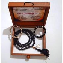 Kit Hoponopono Madeira Pulseiras .