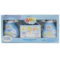 KIT HORA DO BANHO MURIEL BABY MENINO - Shampoo, Condicionador e Sabonete 100ml
