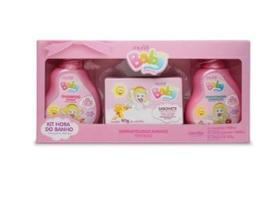 Kit Hora Do Banho Shampoo + Sabonete + Condicionador Muriel Baby Menina
