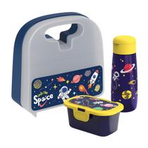 Kit Hora Do Lanche Maleta + Pote Porta Lanche E Copo Sonic Hello Kitty Squeeze Unicornio Astronauta Kit Hora Do Lanche Maleta + Pote Porta Lanche E Copo Sonic Hello Kitty Squeeze Unicornio Astronauta