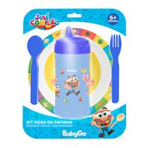 Kit Hora Papinha Infantil Baby Dia a Dia José Comilão BabyGo