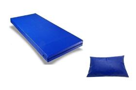 Kit Hospitalar Colchonete Luckspuma + Travesseiro Ortobom