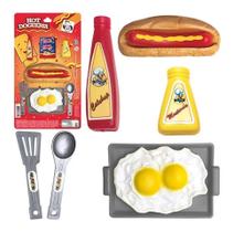 Kit Hot Dogueria Comidinhas De Brinquedo Cachorro Quente