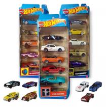 Kit Hot Weels com 5 carrinhos sortidos e originais Kit Hot Weels com 5 carrinhos sortidos e originais