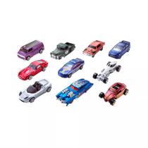 Kit Hot Wheels com 10 Carros - Mattel
