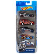 Kit Hot Wheels com 5 Carros - Item Sortido - Mattel