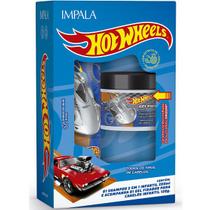 Kit HOT Wheels Time dos Feras Shampoo 2 em 1 250ML + GEL Fixador 120G Azul - Impala