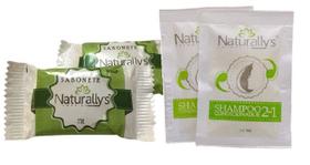 Kit Hotel Naturallys Sabonete 15g + Shampoo Sache 10 ml