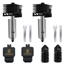 Kit Hotend de 0,2 mm, pacote com 2 bicos extras para Bambu Lab H2D