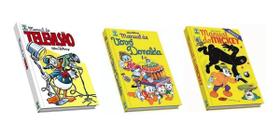 Kit HQ Manual da Televisão & Manual do Peninha & Manual do Mickey Edição de Colecionador Disney Capa Dura - Abril