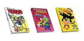 Kit HQ Manual da Televisão & Manual do Peninha & Manual do Mickey Edição de Colecionador Disney Capa Dura