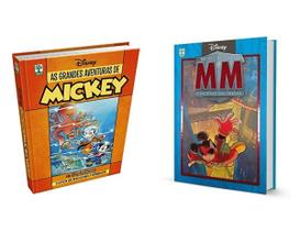 Kit HQs As Grandes Aventuras de Mickey & Mickey Mistery: O detetive das Trevas Disney Edição de Colecionador Quadrinhos Capa Dura - Abril