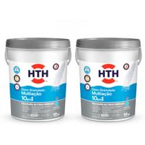 Kit Hth Duas Unidades Cloro 10 em 1 10Kg Kit Hth Duas Unidades Cloro 10 em 1 10Kg