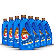 Kit HTH Reduz Aspiração 1 Litro Para Limpeza e Manutenção De Piscina 7 Unidades Kit HTH Reduz Aspiração 1 Litro Para Limpeza e Manutenção De Piscina 7 Unidades