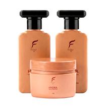 Kit Hydra Four bty Shampoo Condicionador e Máscara (300ml/g)