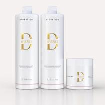 Kit hydration trio profissional máscara d'vence