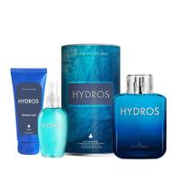 Kit Hydros Masculino Água De Cheiro Edição Limitada