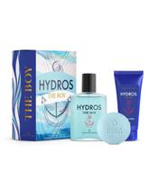 Kit Hydros The Boy Deo Colônia 100ml + Gel Pós Barba + Sabonete