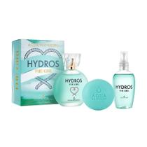 Kit Hydros The Girl (Deo Colônia + Body Splash + Sabonete) - Água de Cheiro