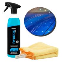 Kit Hydrox Fast 500ml Vonixx + Pano cadillac - Coating Cerâmico Hidrorreativo Proteção