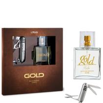 Kit I Man Gold Perfume 50 Ml Canivete Ciclo
