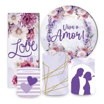 kit ideal para pegue e monte, painel trio veste fácil e portal tudo em tecido sublimado casamento, casal, bodas igreja