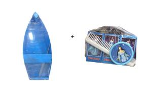 Kit Iemanjá - Azul e Branco + Barco 30cm oferenda Ano novo