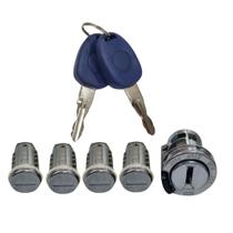 Kit Ignição Fiat Yale E Cilindros Portas Porta Malas E Tampa Combustível