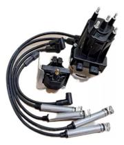 Kit Ignição Monza Kadett Distribuidor Bobina + Cabos De Vela