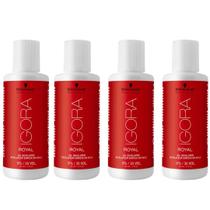 Kit Igora Água Oxigenada 30Vol 9% 60Ml 04Unidades