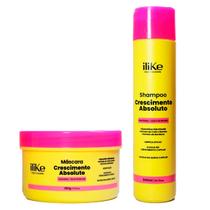 Kit iLike Crescimento Absoluto Shampoo, Mascara 300ml