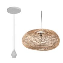 Kit Iluminação Com 3 Peças E Adorno De Teto 60X30Cm Rafimex Kit Iluminação Com 3 Peças E Adorno De Teto 60X30Cm Rafimex