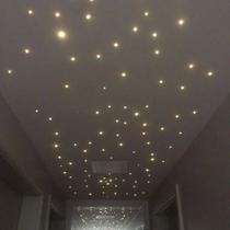 Kit Iluminação Efeito Estrelado Mix Fibra Ótica Estrelado 200 Pontos Teto Céu Branco Quente Kit Iluminação Efeito Estrelado Mix Fibra Ótica Estrelado 200 Pontos Teto Céu Branco Quente
