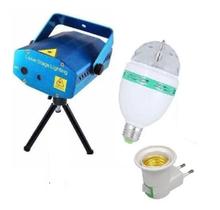 Kit Iluminação Festa Jogo De Luz Dj Balada Laser E Giratória