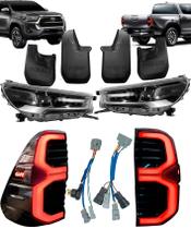 Kit Iluminação Hilux Srx 2021 a 24 Full Led Farol + Lanterna
